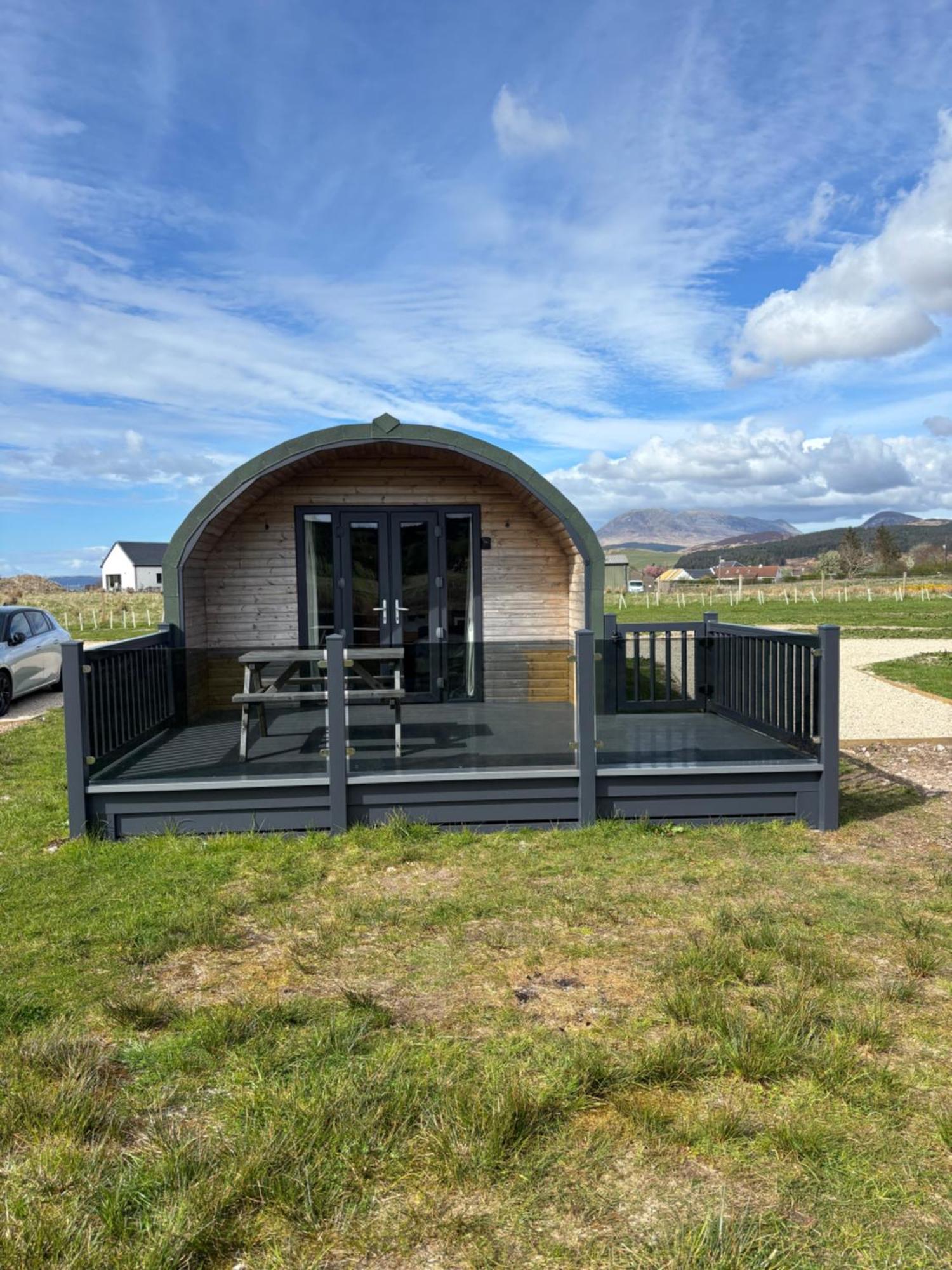 Kings Caves Glamping Torbeg Exterior foto