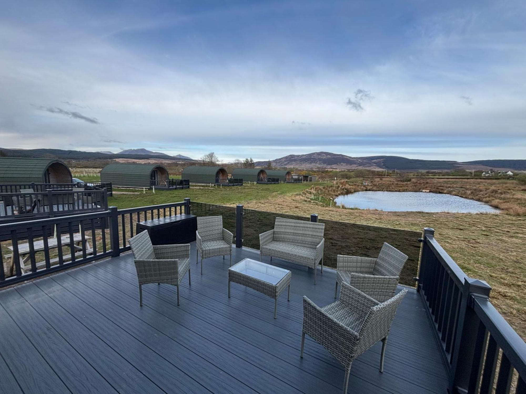 Kings Caves Glamping Torbeg Exterior foto